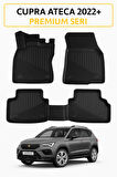 CUPRA ATECA 2022+ 3D Havuzlu Oto Paspas
