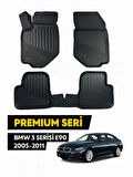 BMW 3 Serisi E90 2005–2011 3D Havuzlu Oto Paspas,