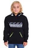 Erkek Çocuk Organization Yazı Baskılı Kapşonlu Sweatshirt 14124