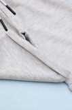 Gri Beli Lastikli Jogger Kumaş Basic Erkek Çocuk Şort 21157