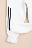 Beyaz Şerit Detaylı Yazı Baskılı Beli Lastikli Erkek Çocuk Eşofman Altı 21454