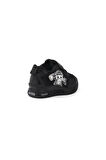 Unisex Bebe Siyah Figürlü Işıklı Cırtlı Sneaker Günlük Spor Ayakkabı