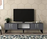  ASEL TV SEHPASI (ALT MODÜL) ANTRASİT-GÜMÜŞ