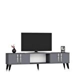  ASEL TV SEHPASI (ALT MODÜL) ANTRASİT-GÜMÜŞ