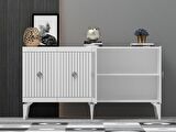 150 CM MİDAS KONSOL BEYAZ-GÜMÜŞ