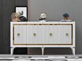150 CM NOVA KONSOL BEYAZ-ALTIN
