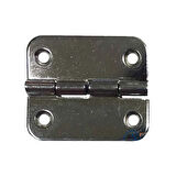 Havşalı Menteşe - Büyük, 25x30mm, Nikel, 1 Adet