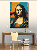Kanvas Tablo Modern Mona Lisa Yorumu