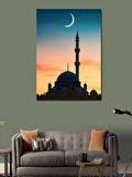 Kanvas Tablo Ay Ve Cami