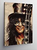 Kanvas Tablo Slash Gitarist