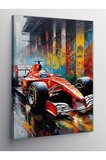 Kanvas Tablo Formula 1 Arabası