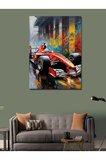 Kanvas Tablo Formula 1 Arabası