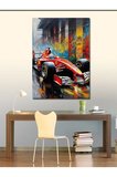 Kanvas Tablo Formula 1 Arabası