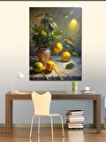 Kanvas Tablo Minyatür Limon Ağacı