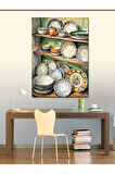 Kanvas Tablo Emaye Tabaklar