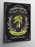 Kanvas Tablo Sızma Zeytin Yağı Afişi