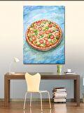 Kanvas Tablo Pizza Temalı