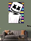 Kanvas Tablo Marshmello