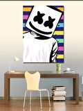 Kanvas Tablo Marshmello