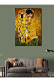 Kanvas Tablo Gustav Klimt The Kiss Öpücük