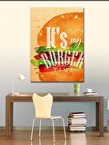 Kanvas Tablo Hamburger Zamanı