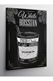 Kanvas Tablo White Russian Kokteyl