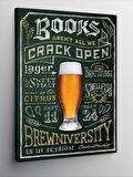 Kanvas Tablo Bira Temalı