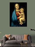 Kanvas Tablo Meryem Ana Ve İsa