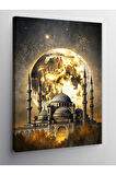 Kanvas Tablo Dolunay Ve Cami