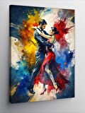 Kanvas Tablo Tango Yapan Çift