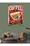 Kanvas Tablo Kahve Coffe Temalı