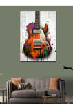 Kanvas Tablo Soyut Gitar