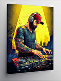 Kanvas Tablo Dj'Nin Gece Hayatı