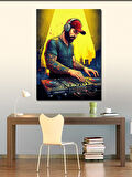 Kanvas Tablo Dj'Nin Gece Hayatı