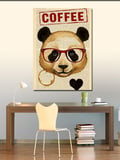 Kanvas Tablo Kahve Seven Panda