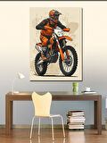 Kanvas Tablo Motokros Ve Macera