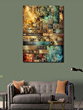 Kanvas Tablo Modern Soyut Geometrik Sanat