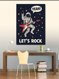 Kanvas Tablo Uzay Rock Yıldızı