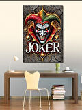 Kanvas Tablo Joker Maskesi Ve Gülüş