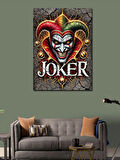 Kanvas Tablo Joker Maskesi Ve Gülüş