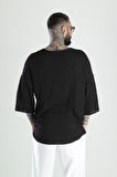 Likralı Oversize T-Shirt 