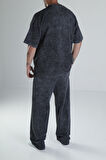 Yıkamalı Antrasit Oversize Takım