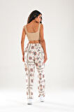 Etnik Desenli Baggy Pantolon