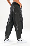 Tasarım Chinese Kemerli Pantolon