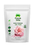 Cocos Hills Rose Powder Pure Gül Tozu 0-1 Mm Katkısız 100 gram