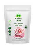 Cocos Hills Rose Powder Pure Gül Tozu 0-1 Mm Katkısız 50 gram