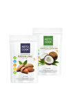 KetoCook Ketojenik Badem Unu ( Almond Flour ) 300 gram Hindistan Cevizi Unu ( Coconut Flour ) 300 gram