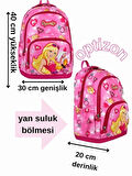BARBIE DESENLİ Üçlü Erkek Çocuk İlkokul Okul Çantası + Termal Beslenme Çantası + Kalemlik