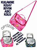 BARBIE DESENLİ Üçlü Erkek Çocuk İlkokul Okul Çantası + Termal Beslenme Çantası + Kalemlik