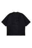 Unisex Oversize COMME DES GARÇONS BASIC Baskılı Boxy Fit Kalın Kumaşlı (240gsm) T-shirt